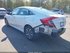 2017 Honda Civic Ex Белый vin: 19XFC2F75HE232419