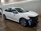 2018 Honda Civic Ex Белый vin: 19XFC2F75JE027835