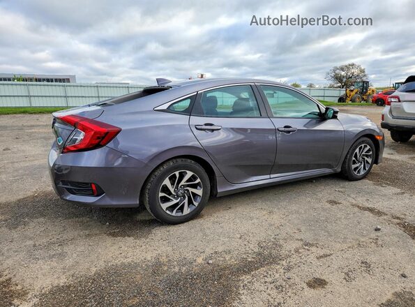 19XFC2F75JE030170 2018 HONDA CIVIC Серый Задняя правая четверть
