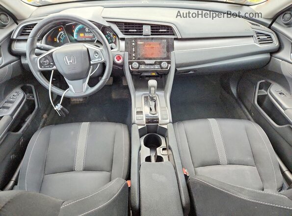 19XFC2F75JE030170 2018 HONDA CIVIC Серый Вид панели приборов