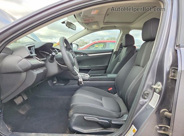 19XFC2F75JE030170 2018 HONDA CIVIC Серый Вид салона спереди