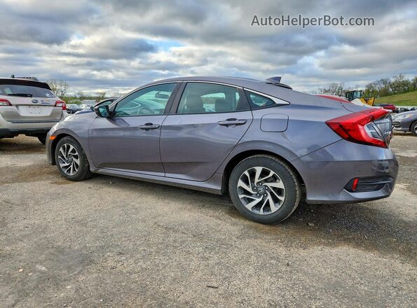 19XFC2F75JE030170 2018 HONDA CIVIC Серый Задняя левая четверть