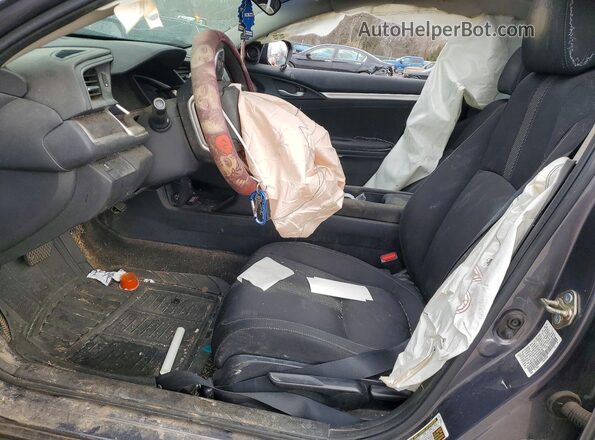 19XFC2F76GE038920 2016 HONDA CIVIC Silver Vista interior delantera