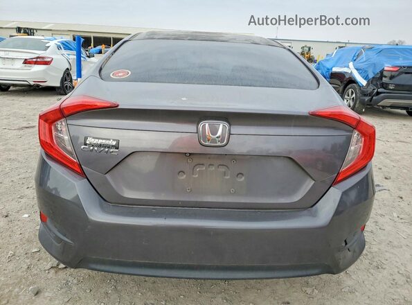 19XFC2F76GE038920 2016 HONDA CIVIC Silver Vista trasera
