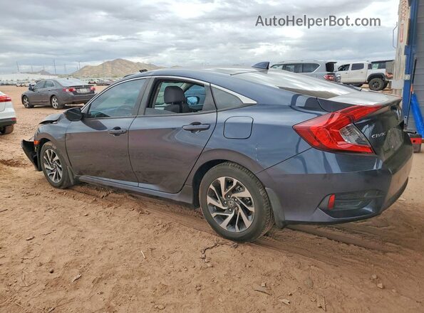 19XFC2F76HE060501 2017 HONDA CIVIC Blue Rear left