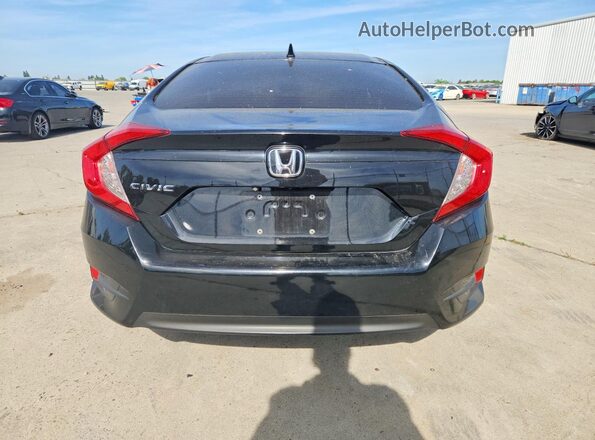 19XFC2F76HE219484 2017 HONDA CIVIC Black Widok z tyłu
