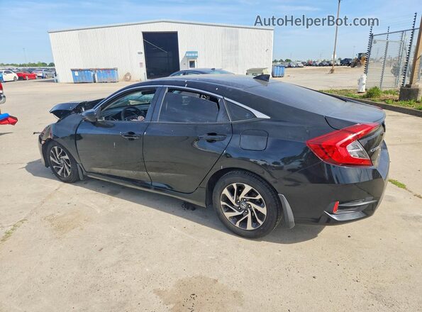 19XFC2F76HE219484 2017 HONDA CIVIC Black Tył lewy
