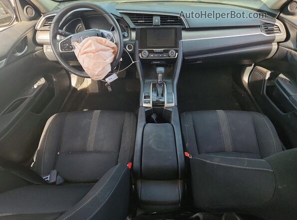 19XFC2F76HE219484 2017 HONDA CIVIC Black Widok deski rozdzielczej