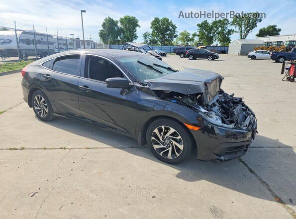19XFC2F76HE219484 2017 HONDA CIVIC Black Przód prawy
