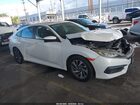 2018 Honda Civic Ex White vin: 19XFC2F76JE208524
