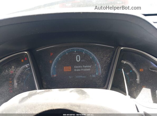 19XFC2F77GE239113 2016 HONDA CIVIC Blue Widok tylnych siedzeń