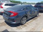 2016 Honda Civic Ex Blue vin: 19XFC2F77GE239113