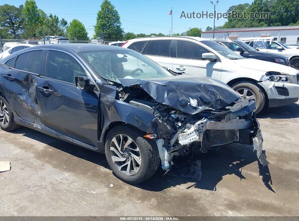 19XFC2F77GE239113 2016 HONDA CIVIC Blue Widok z przodu