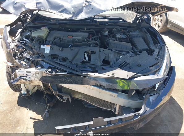 19XFC2F77GE239113 2016 HONDA CIVIC Blue Widok z tyłu