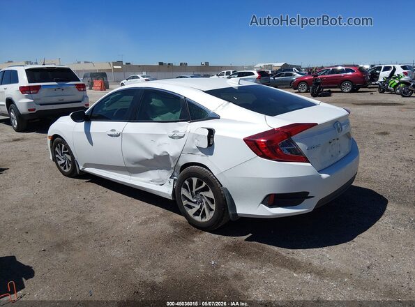19XFC2F77HE017348 2017 HONDA CIVIC Белый Задняя левая четверть
