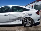 2017 Honda Civic Ex Белый vin: 19XFC2F77HE017348
