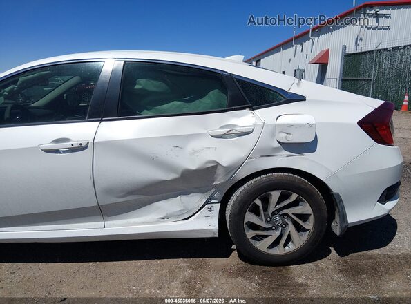 19XFC2F77HE017348 2017 HONDA CIVIC Белый Вид спереди