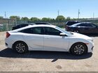 2017 Honda Civic Ex Белый vin: 19XFC2F77HE017348