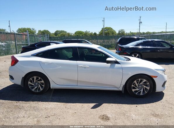 19XFC2F77HE017348 2017 HONDA CIVIC Белый Панорамный вид салона 360°