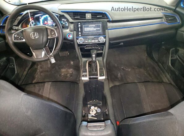 19XFC2F78GE085186 2016 HONDA CIVIC Black წინა პანელის ხედი