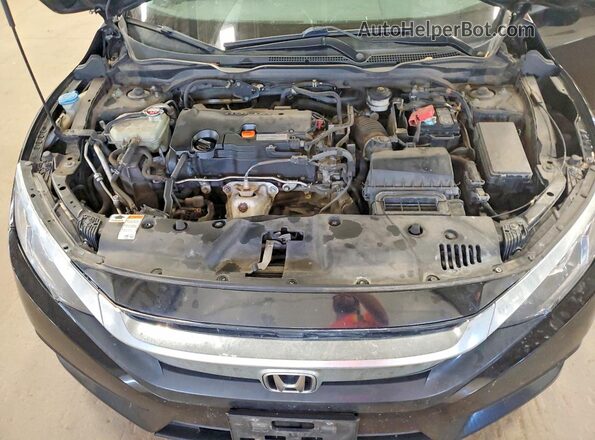 19XFC2F78GE085186 2016 HONDA CIVIC Black უკანა სალონის ხედი