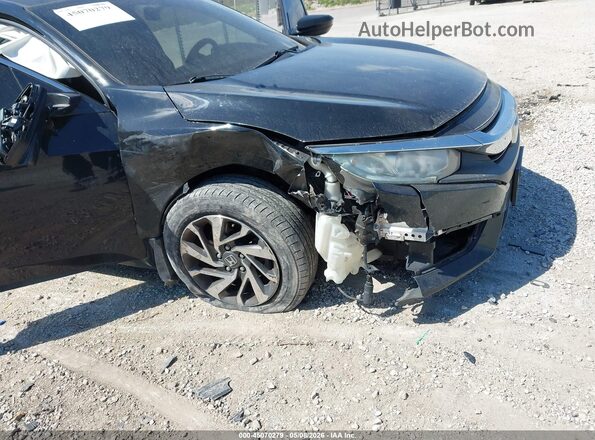 19XFC2F79GE003675 2016 HONDA CIVIC Черный Вид спереди