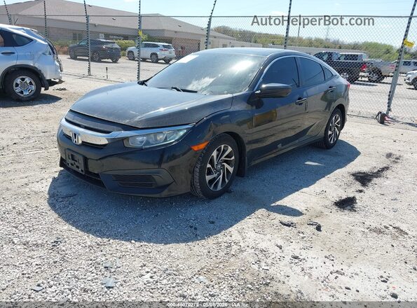 19XFC2F79GE003675 2016 HONDA CIVIC Черный Передняя левая четверть