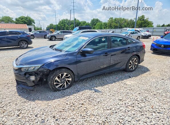 19XFC2F79GE027359 2016 HONDA CIVIC Blue Vista tres cuartos delantera izquierda