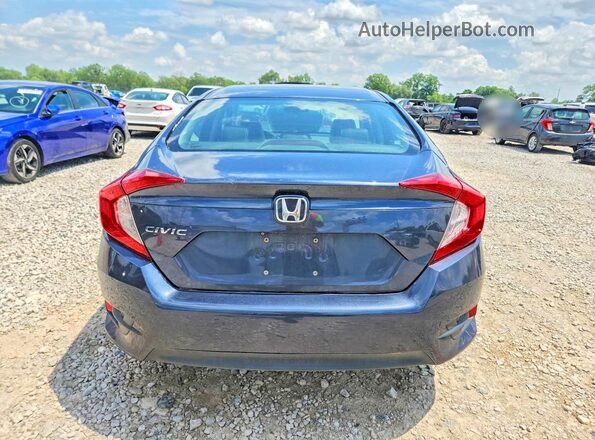 19XFC2F79GE027359 2016 HONDA CIVIC Blue Vista trasera