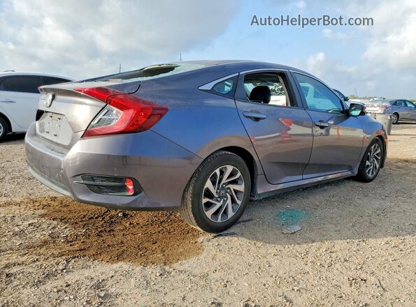 19XFC2F79GE042749 2016 HONDA CIVIC Gray Rear right