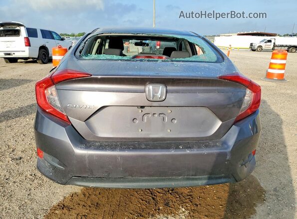19XFC2F79GE042749 2016 HONDA CIVIC Gray Rear view