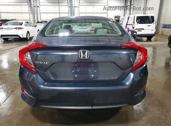 19XFC2F79GE083270 2016 HONDA CIVIC Blue Widok z tyłu