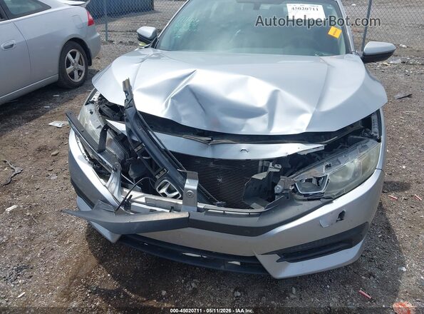 19XFC2F79HE038119 2017 HONDA CIVIC Серебряный Вид спереди