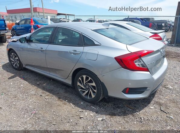 19XFC2F79HE038119 2017 HONDA CIVIC Серебряный Задняя левая четверть