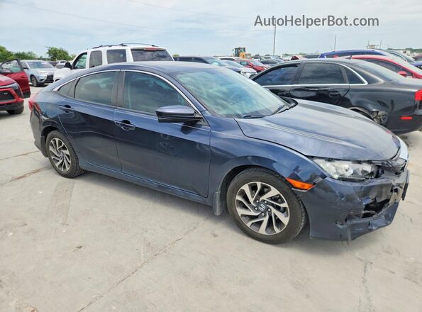19XFC2F79HE071895 2017 HONDA CIVIC Blue Przód prawy