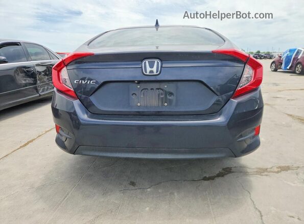 19XFC2F79HE071895 2017 HONDA CIVIC Blue Widok z tyłu