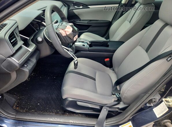 19XFC2F79HE071895 2017 HONDA CIVIC Blue Widok wnętrza z przodu