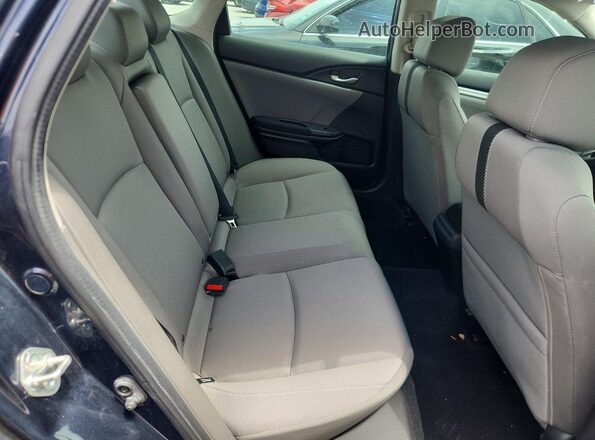 19XFC2F79HE071895 2017 HONDA CIVIC Blue Widok tylnych siedzeń