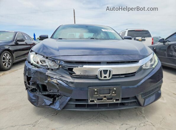 19XFC2F79HE071895 2017 HONDA CIVIC Blue Widok z przodu