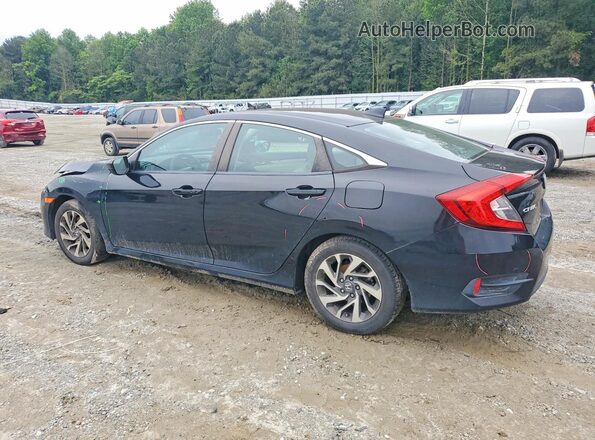 19XFC2F79HE072562 2017 HONDA CIVIC Черный Задняя левая четверть