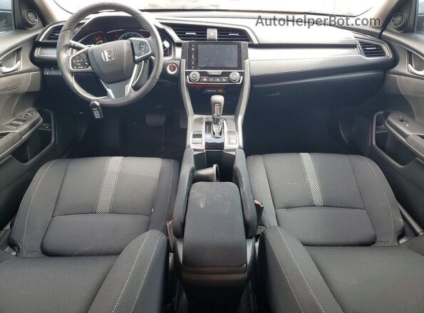 19XFC2F7XHE078080 2017 HONDA CIVIC Silver Vista del salpicadero