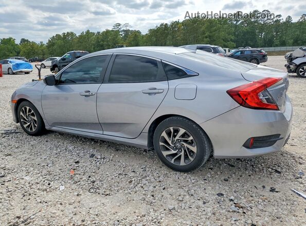 19XFC2F7XHE078080 2017 HONDA CIVIC Silver Trasero izquierdo