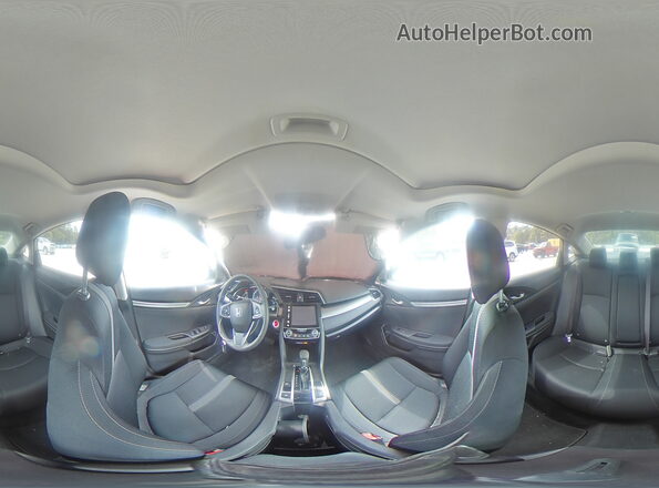 19XFC2F7XHE078080 2017 HONDA CIVIC Silver Vista de la etiqueta del VIN