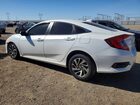2018 Honda Civic Ex White vin: 19XFC2F7XJE208428