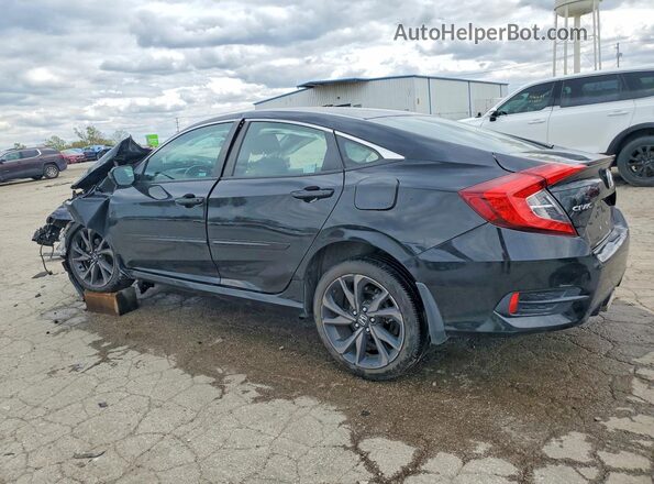19XFC2F82LE029845 2020 HONDA CIVIC Black Rear left