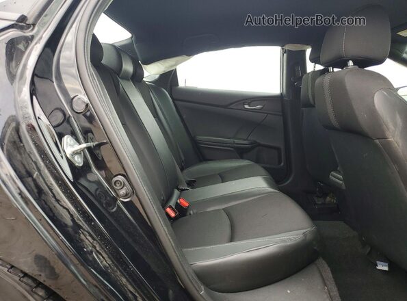 19XFC2F82LE029845 2020 HONDA CIVIC Black Rear seats view