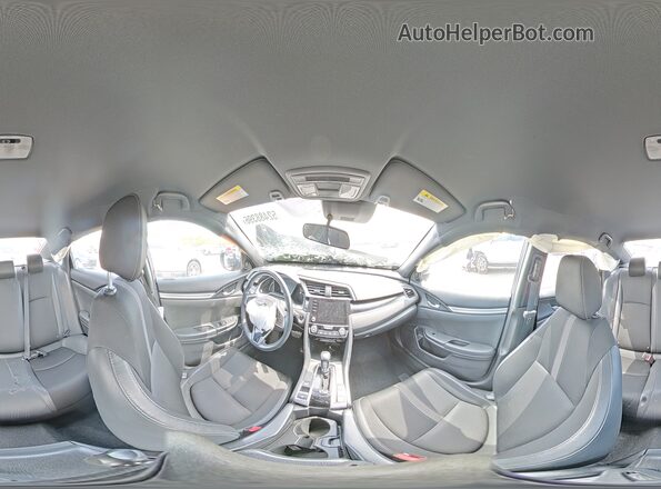 19XFC2F82LE029845 2020 HONDA CIVIC Black 360 interior view