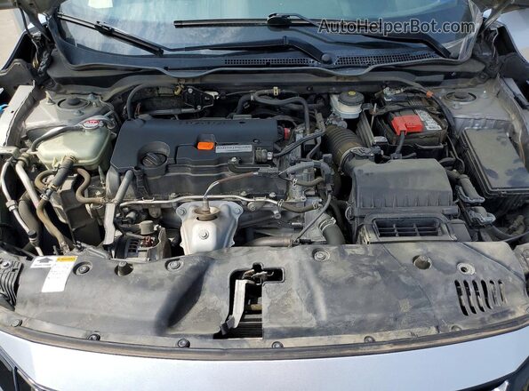 19XFC2F83KE051223 2019 HONDA CIVIC Silver Widok wnętrza z tyłu