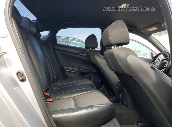 19XFC2F83KE051223 2019 HONDA CIVIC Silver Widok tylnych siedzeń