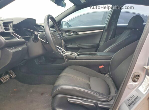 19XFC2F83KE051223 2019 HONDA CIVIC Silver Widok wnętrza z przodu